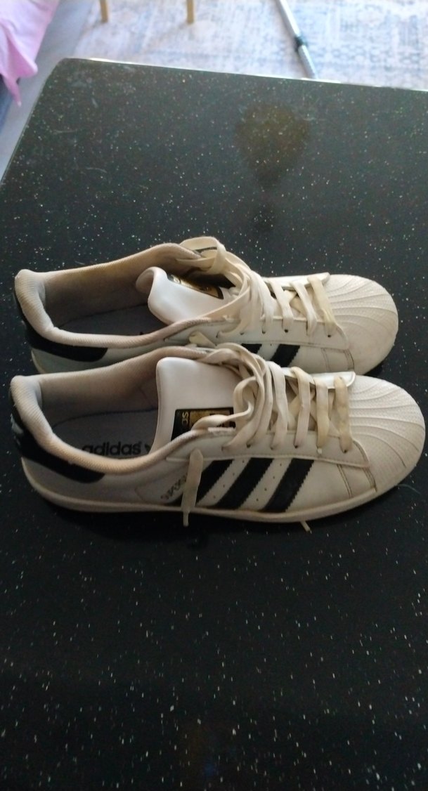 Adidas Beyaz Bağcıklı erkek Spor Ayakkabısı - Görsel 2