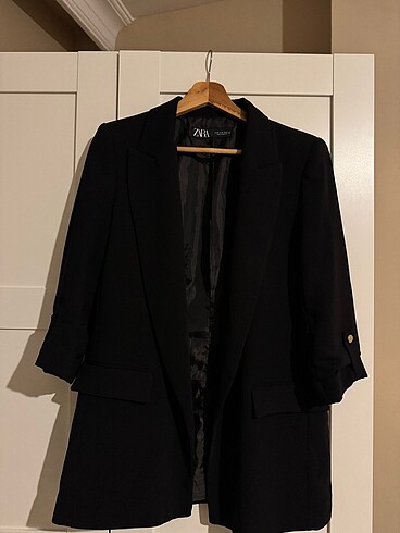 Zara Kıvrık Kollu Blazer-Ceket