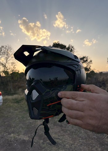 Biker Motosiklet Kaskı - Görsel 2