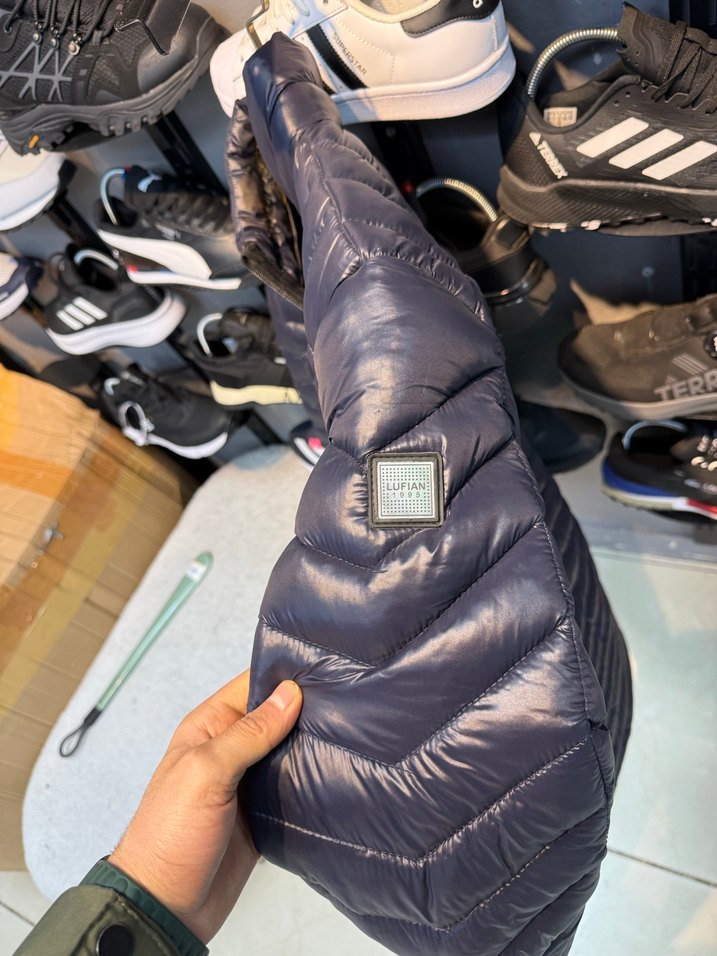 Erkek lacivert mont S beden XXl Beden mevcut - Görsel 2