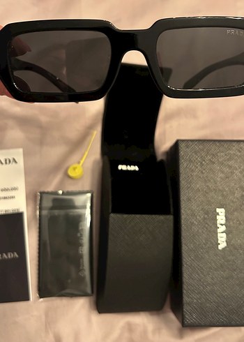 Prada Siyah Kadın Güneş Gözlüğü - Görsel 6