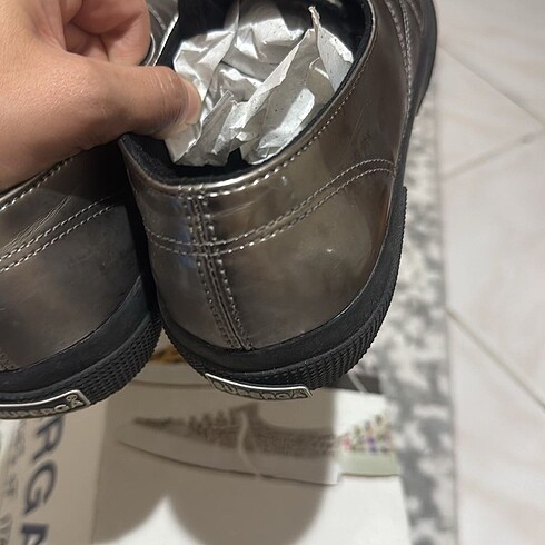 40 Beden Superga metalik 40 numara
