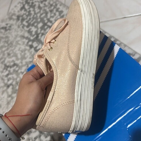 Keds Keds pembe simli 39 numara ayakkabı