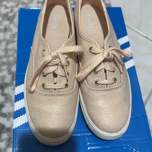 Keds pembe simli 39 numara ayakkabı