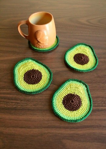 El Yapımı Bohem İçecek Altlıkları Seti - Görsel 2