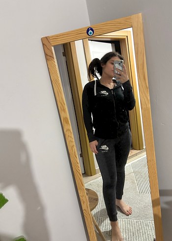Nike Yüksek Yakalı gri Kadın Eşofman Takımı