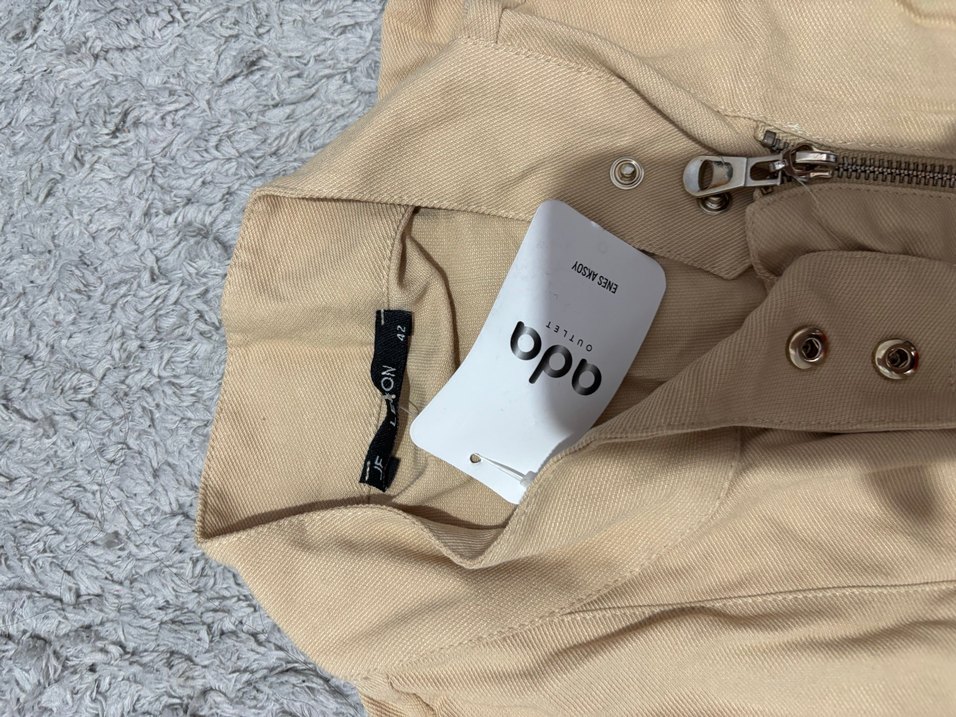 Bej Kolsuz Mini Tulum - Görsel 3