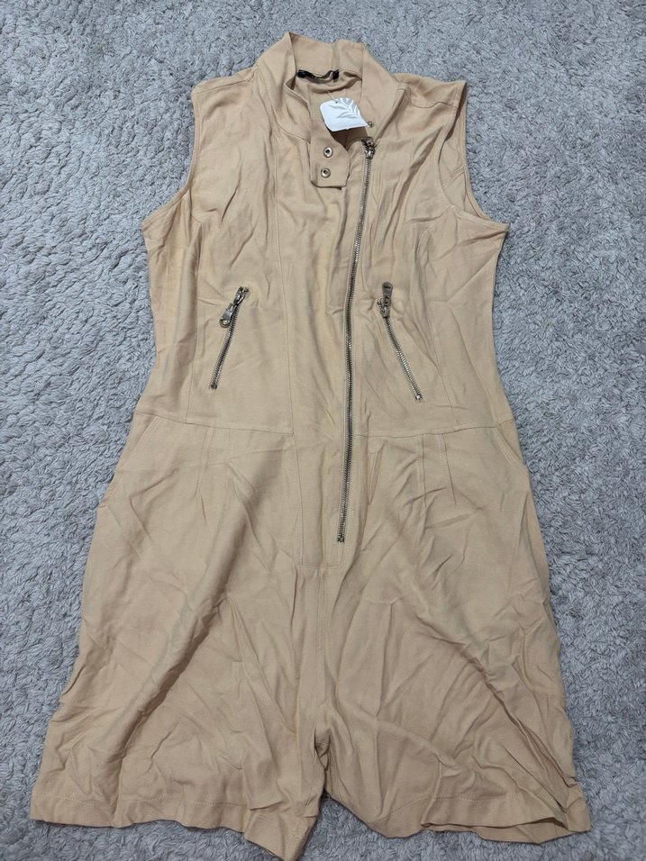 Bej Kolsuz Mini Tulum - Görsel 2