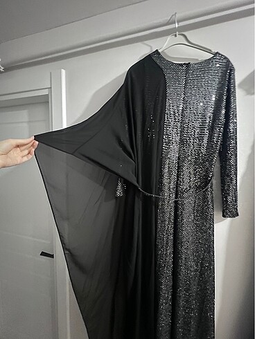 Siyah abiye Elbise - Görsel 3