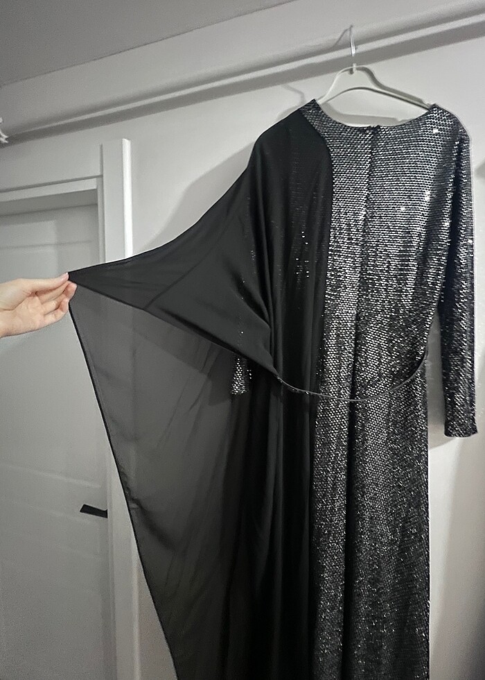 Siyah abiye Elbise - Görsel 3