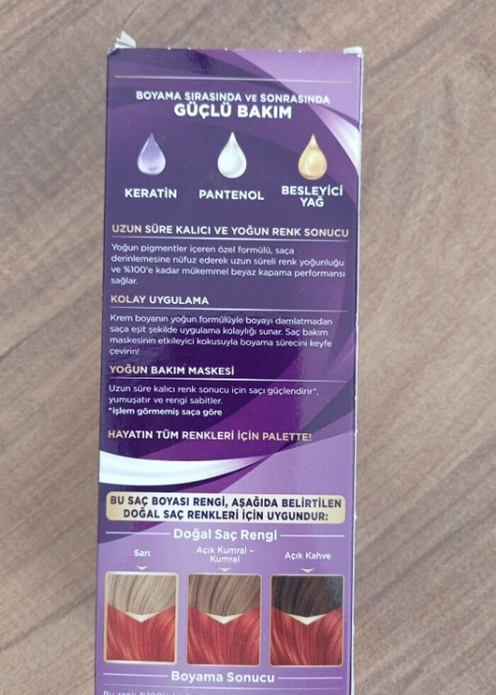 Saç boyası  - Görsel 3