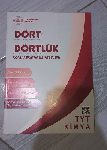 TYT Kimya Konu Pekiştirme Testleri