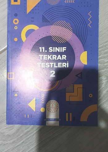 11. Sınıf Tekrar Testleri 2 Kitabı