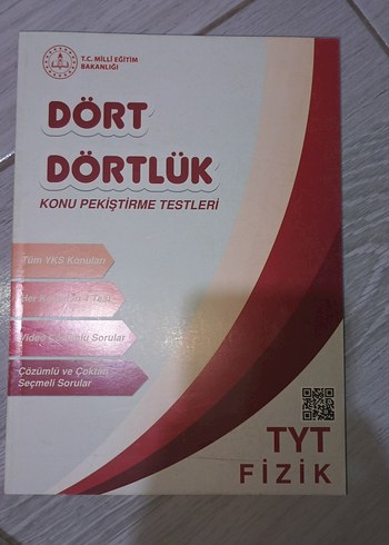 Dört Dörtlük TYT Fizik Konu Pekiştirme Testleri