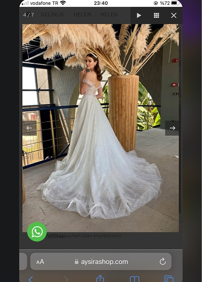 Aysira gelinlik - Görsel 2