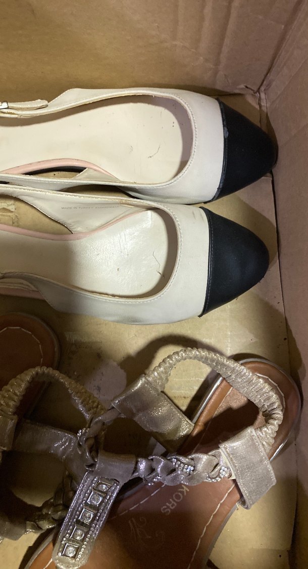 Tokalı Beyaz Bohem Stilde Kız Terlikleri - Görsel 4