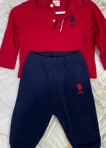 Kırmızı Sweatshirt ve Lacivert Eşofman - Görsel 4