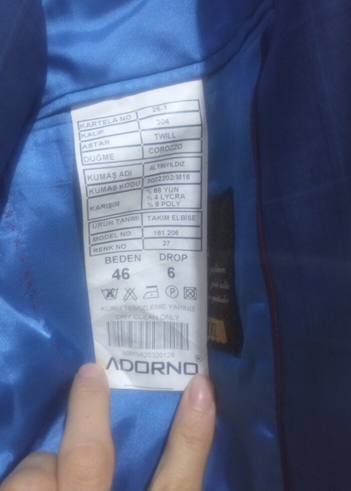 Altınyıldız LINCOLN Nano  takım elbise - Görsel 3