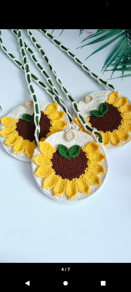 Renkli Çiçek Desenli Dantel Bohem Çanta - Görsel 3