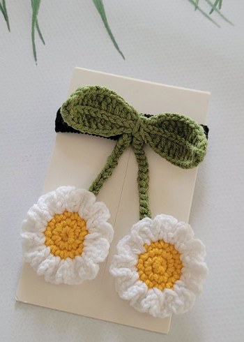 en güzel lastikli örgü tokalar sarmaşık tokalar - Görsel 2