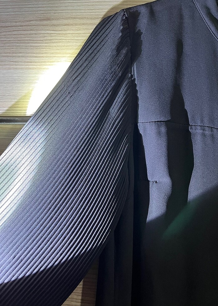 Siyah şık tunik - Görsel 2