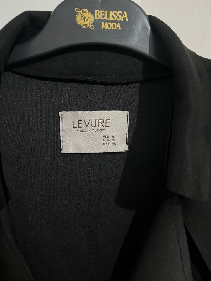 Siyah Süet Uzun Kemerli Kadın Trençkot - Görsel 3