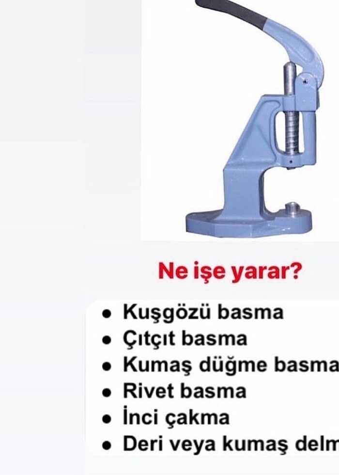 El presi (çıtçıt makinası) - Görsel 2