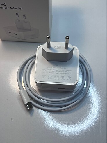Apple 35W ADAPTÖR ve Orjinal Kablosu