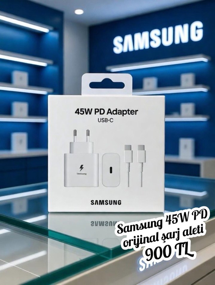 Samsung 45W USB-C Hızlı Şarj Adaptörü — görsel 2/2