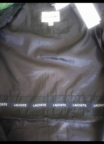 xxl Beden siyah Renk Lacoste Mevsimlik Mont 