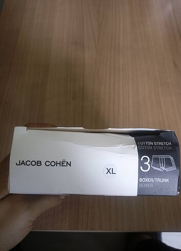 xl Beden siyah Renk Jakob Cohen Boxer