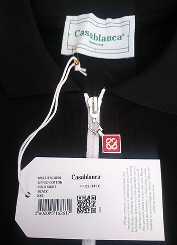 xxl Beden Casablanca Polo Yaka T-shirt 
