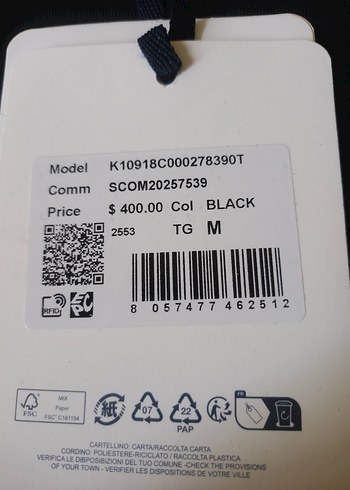 l/xl Beden siyah Renk Moncler T-shirt