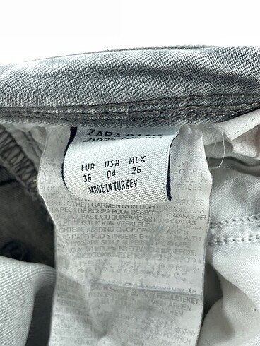 36 Beden çeşitli Renk Zara Jean / Kot %70 İndirimli.