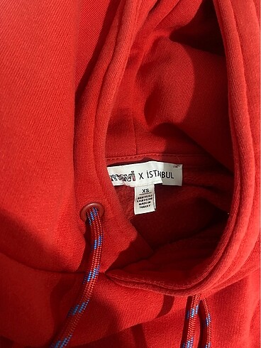xs Beden Mavi Sweatshirt