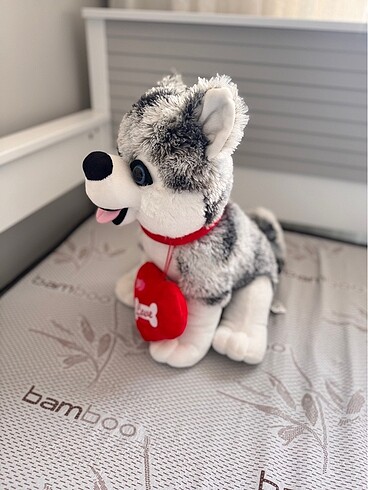 Diğer Oyuncak köpek Husky kalpli