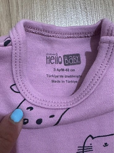 3 Ay Beden Bebek zıbın