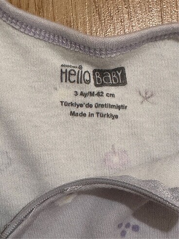 3 Ay Beden BEBEK TULUM