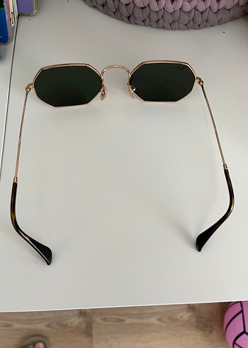 Beden altın Renk Ray-Ban Unisex Altın Güneş Gözlüğü