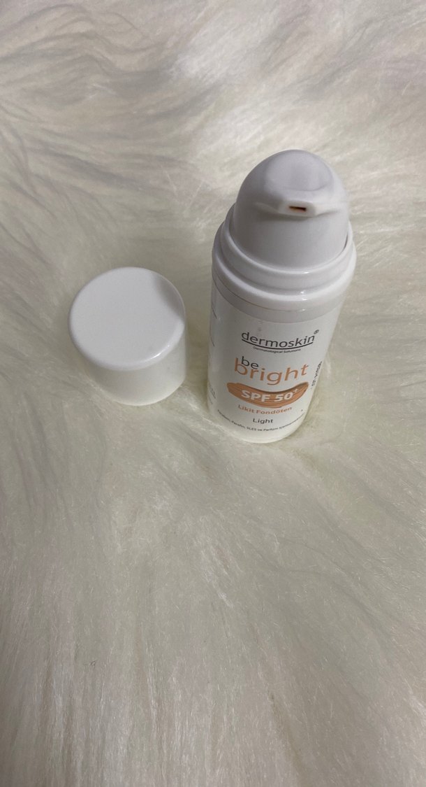 Dermoskin Be Bright SPF50 Likit Fondöten - Görsel 3