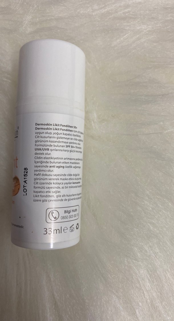 Dermoskin Be Bright SPF50 Likit Fondöten - Görsel 2