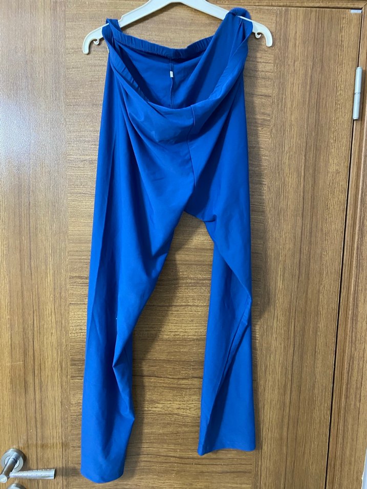 Mavi Drapeli Uzun Kollu Haşema - Görsel 5