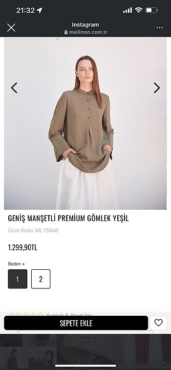 s Beden Gömlek