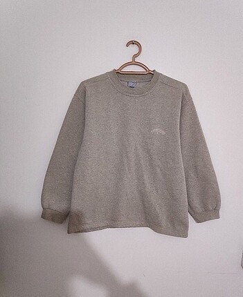 Unisex Vintage gri sweat