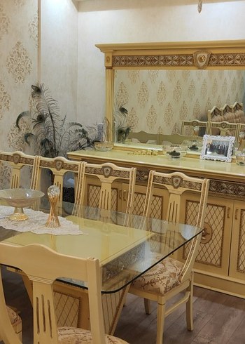  Beden Altın Renkli Klasik ve avangart salon takımı , yemek odası