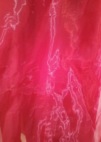 Bordo Uzun Kollu Vintage Kadın Abiye - Görsel 9