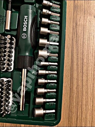 Bosch 46 parça başlık matkap uyumlu - Görsel 4