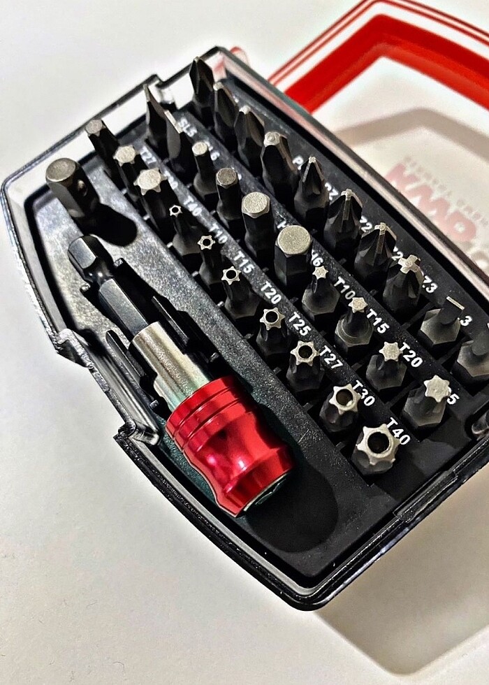 32 parça profesyonel matkap ucu seti - Görsel 2