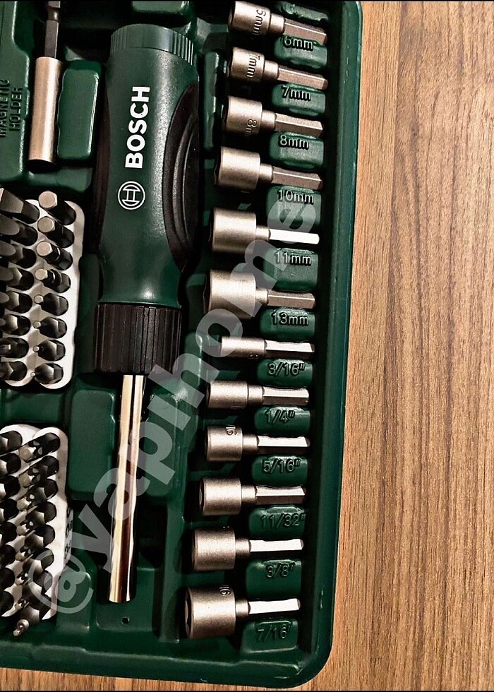 BOSCH cırcır tornavida set matkap uyumlu - Görsel 4