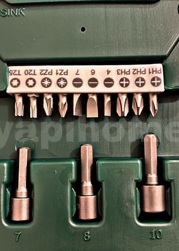 BOSCH matkap ucu seti vidalama uçları - Görsel 4